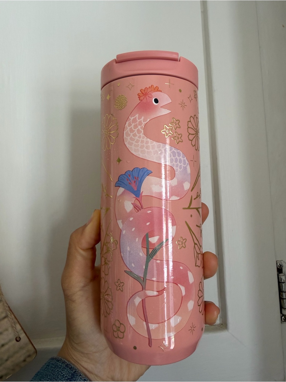 Starbucks Pink Travel Tumbler